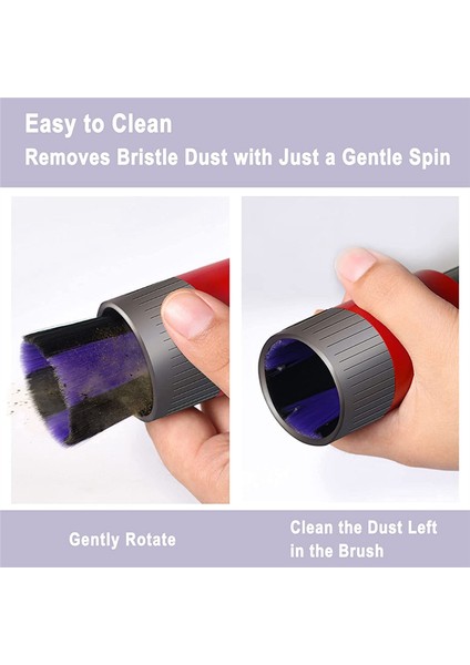 Dyson V7 V8 V10 V11 V15 Parça Elektrikli Süpürge Yedek Toz Alma Fırçası Ataşmanı Için Iz Bırakmayan Toz Fırçası (Yurt Dışından) modelleri