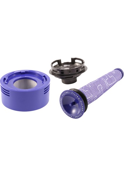 Dyson V7 V8 Elektrikli Süpürge Montajı Motor Arka Kapağı Ön ve Arka Filtre Takımı Motor Arka Kapağı Parçaları (Yurt Dışından)
