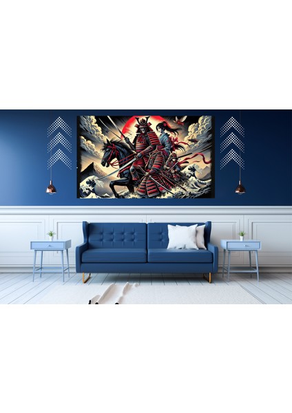 Ti-Play Prensesi Koru 60 x 90 cm Modern Samuray Pvc Çerçevesiz Tablo