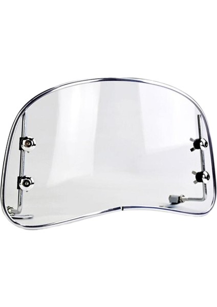 Motosiklet Ön Camı Şeffaf Ön Deflektörü 8.6 Inç Yükseklik Pc Malzeme Aksesuarları ile (Yurt Dışından) fiyatları