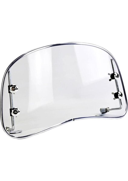 Motosiklet Ön Camı Şeffaf Ön Deflektörü 8.6 Inç Yükseklik Pc Malzeme Aksesuarları ile (Yurt Dışından) modelleri