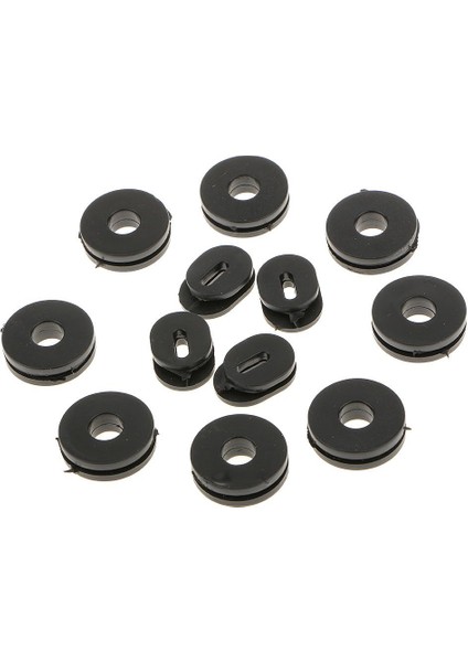 Motosiklet Kaplamaları Için Kauçuk Grommet 12'li Set (Yurt Dışından)