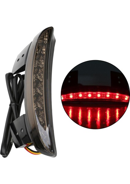 Motosiklet Kuyruk Kırmızı LED I Için (Yurt Dışından)