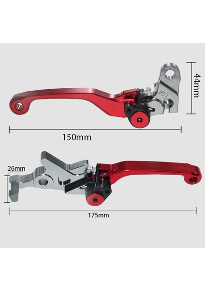 Cnc Kir Bisikleti Için 2x Fren Silindiri Debriyaj Mavi (Yurt Dışından) modelleri