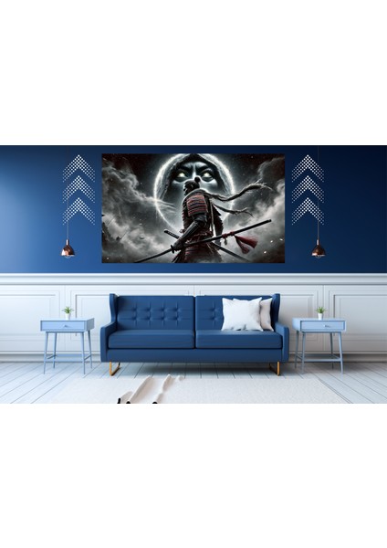 Ti-Play Intikam Yemini 60 x 90 cm Modern Samuray Pvc Çerçevesiz Tablo