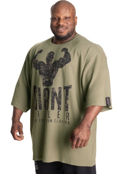 Giant Killer Iron Tee, Washed Green