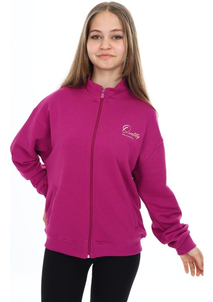 Kız Çocuk Baskılı Hırka modelleri