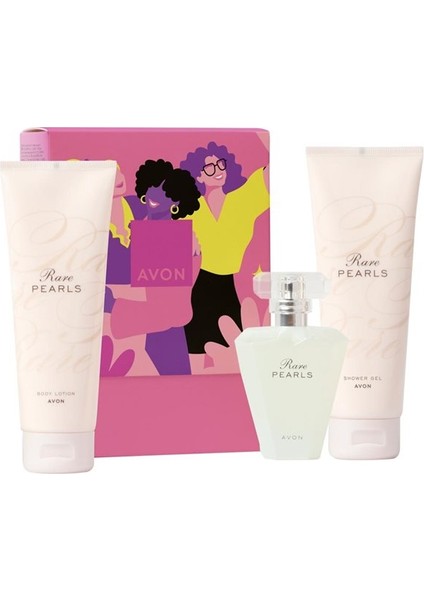 Avon Rare Pearls Kadın 3'lü Set