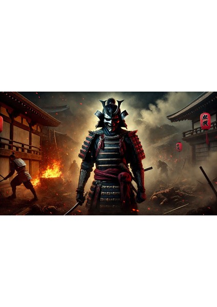 Ti-Play Buraya Kadar 60 x 90 cm Modern Samuray Pvc Çerçevesiz Tablo fiyatları