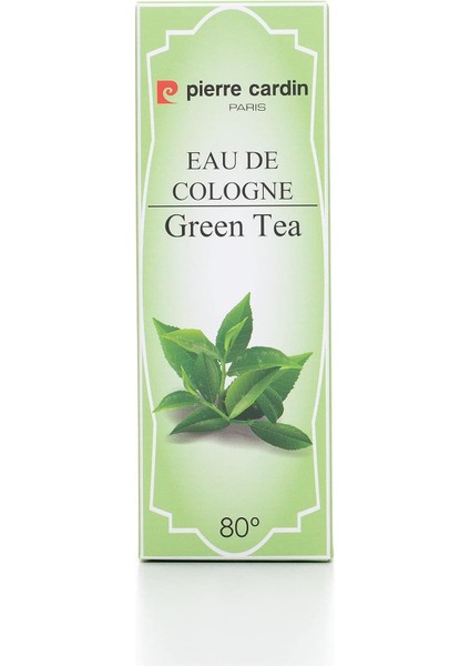 Kolonya Yeşil Çay Aromalı 100 ml - Cam Şişe 10 Adet