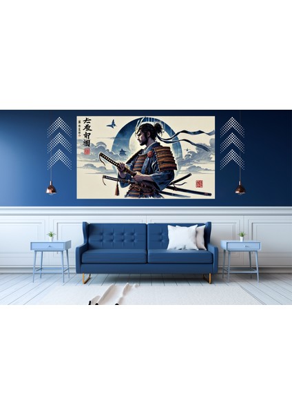 Ti-Play Essence 60 x 90 cm Modern Samuray Pvc Çerçevesiz Tablo