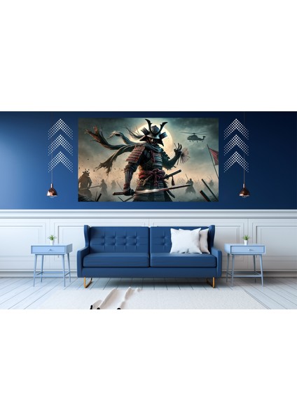 Ti-Play Kalbin Benim 60 x 90 cm Modern Samuray Pvc Çerçevesiz Tablo
