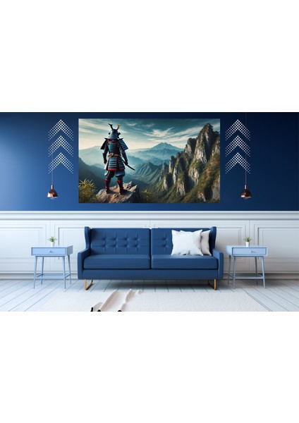 Ti-Play Doğa Canlanıyor 60 x 90 cm Modern Samuray Pvc Çerçevesiz Tablo