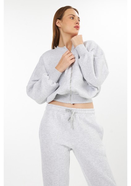 Kadın/ Lastikli Paça /nakışlı /3 Iplik Şardonlu /eşofman Altı/jogger