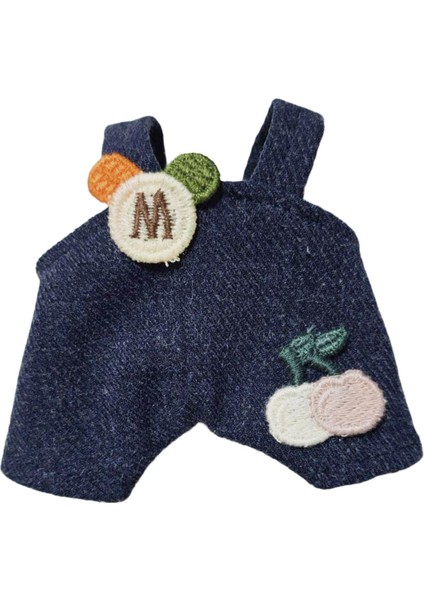 17CM Pantolon Kostümleri 5-7 8-10 Yaş 17CM Kolye Kız Hediyesi Mavi (Yurt Dışından)