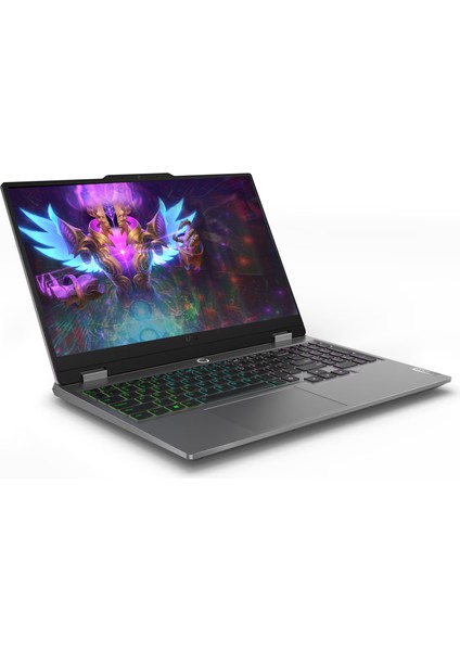 Loq Aı Amd Ryzen 5 8645HS 16GB 4tb SSD RTX4050/6GB 105W 15.6" Fhd 144Hz W11P Taşınabilir Bilgisayar & Per4 Çanta 83DX008DTRP390