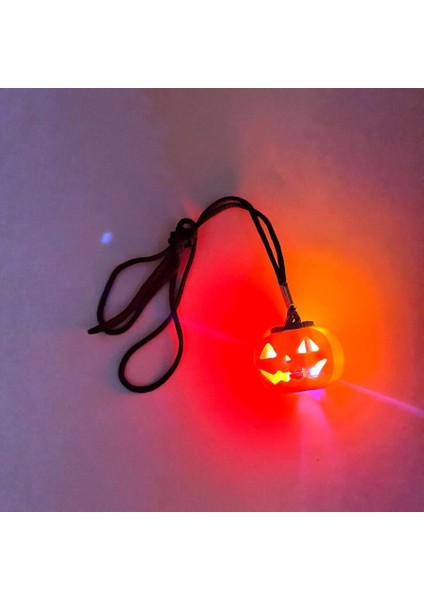 Halloween Cadılar Bayramı Bal Kabağı Kolye Işıklı 14cm çap Parti Aksesuarı fiyatları