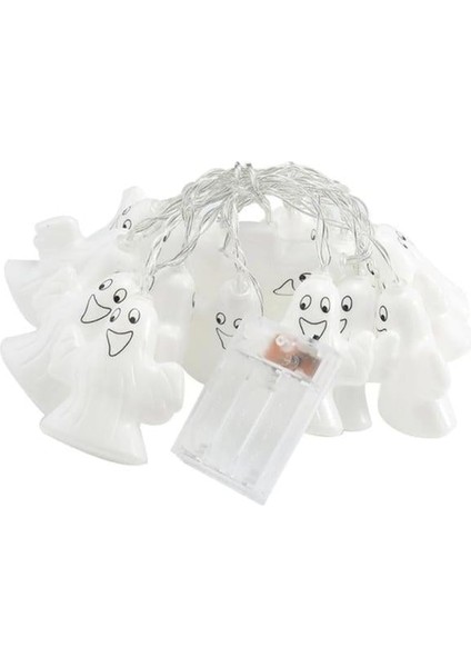 Halloween LED Işık Hayalet 8 cm 10'lu indirimleri