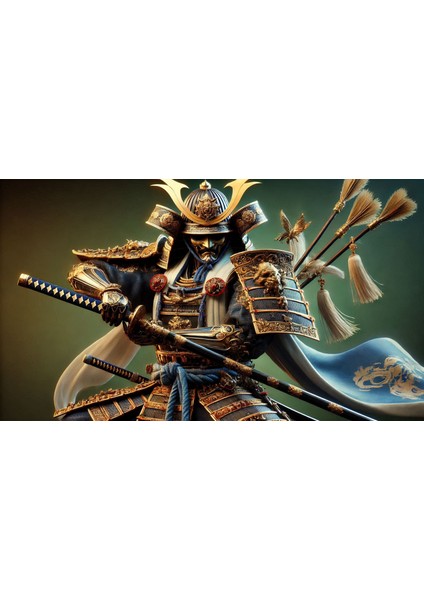 Ti-Play Ok Yada Kılıç 60 x 90 cm Modern Samuray Pvc Çerçevesiz Tablo fiyatları