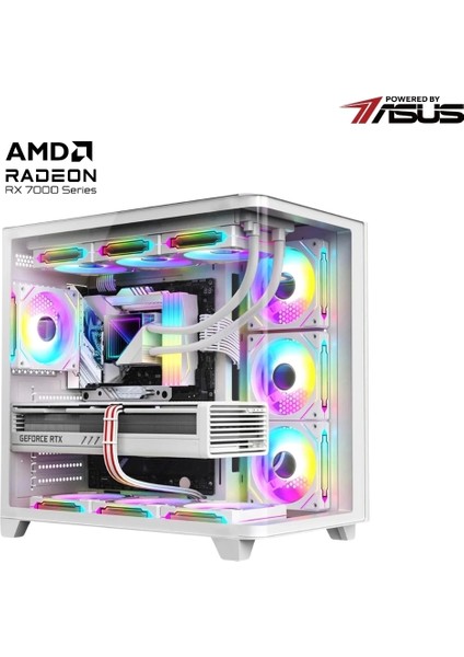 CRTG48 Ryzen 7 7700 32GB Ddr5 1tb Nvme Rx 7700 Xt 12GB Gaming Hazır Sistem
