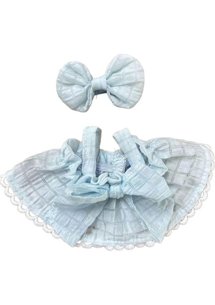 Giysileri 17CM Kı Hediye Kostümler Mavi (Yurt Dışından)
