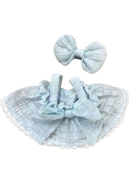 Giysileri 17CM Kı Hediye Kostümler Mavi (Yurt Dışından)