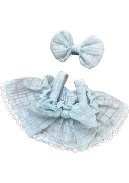 Giysileri 17CM Kı Hediye Kostümler Mavi (Yurt Dışından)