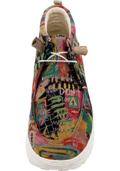 Kadın Vegan Deri Çok Renkli Bot - No More Drama Tasarım indirimleri