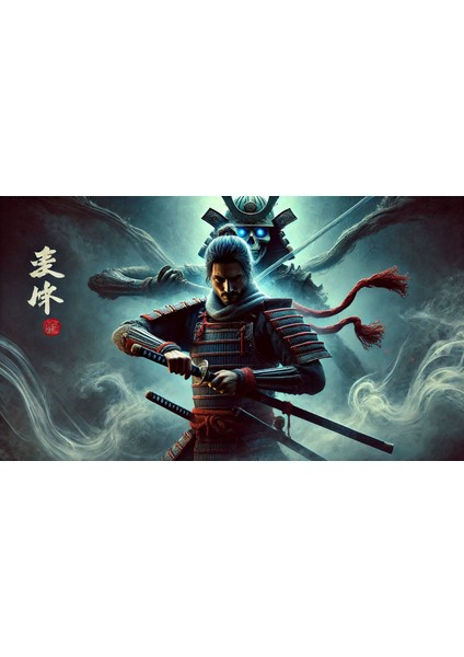 Ti-Play Sessiz Shogun 60 x 90 cm Modern Samuray Pvc Çerçevesiz Tablo fiyatları