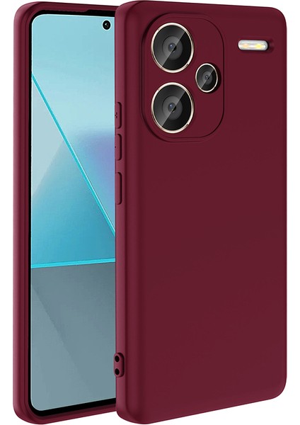 Xiaomi Redmi Note 13 Pro Plus 5g Uyumlu Kılıf Mara Lansman Kapak-Koyu Mor