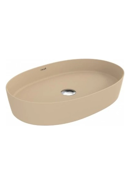 LP160 Loop Oval Çanak Lavabo 40 x 60 cm Mat Cappuccino