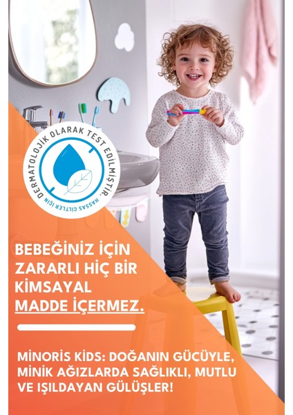 Kids Diş Macunu 75ML Sülfatsız, Vegan