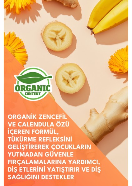 Kids Diş Macunu 75ML Sülfatsız, Vegan