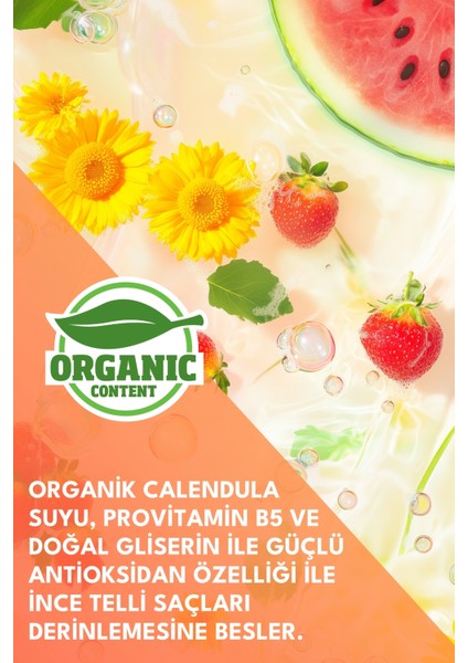 Kids Organik Kolay Tarama Saç Spreyi 200ml