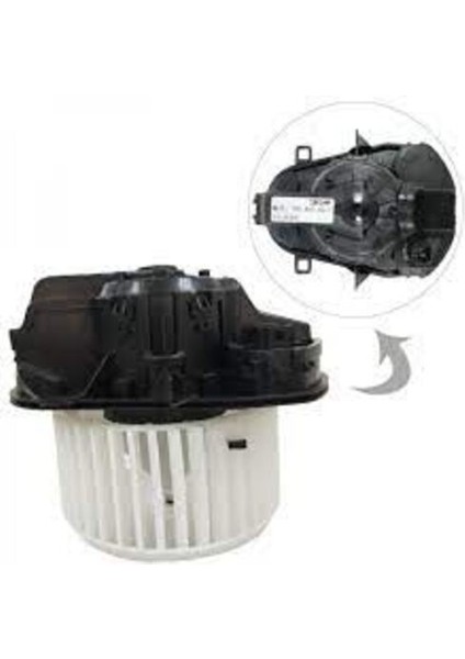 351590 Kalorifer Motoru Fan-V2 Touareg 10-18 3.0 3.6 4.2 Fsı Tdı 7P0820021B