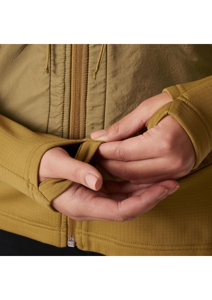 W Versalite Hybird Fleece Kadın Mont HHA.787 modelleri