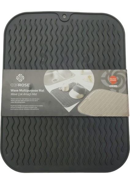 Çok Amaçlı Mutfak Mat Kaydırmaz 36X28CM. (4886)