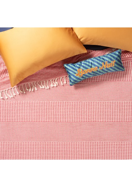 Baklan Parça Boyama Kıng Sıze Tencel - Cotton Tencel Pamuk Pike 240x220 Cm Fuşya fiyatları