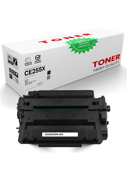 Hp Laserjet M521DW/M525 CE255X Muadil Toner /wb/ A8P79A