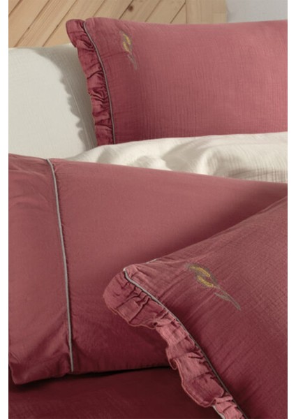 Kenyon Pembe Pamuk Mood Comfort Çift Kişilik Nevresim Takımı modelleri