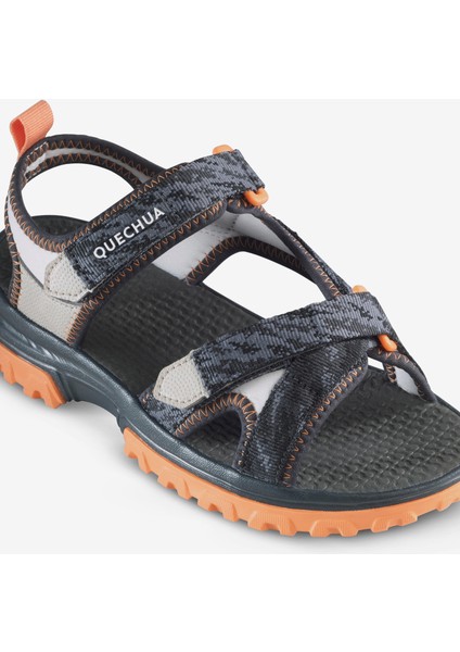 Quechua Çocuk Outdoor Sandalet - Gri - NH500