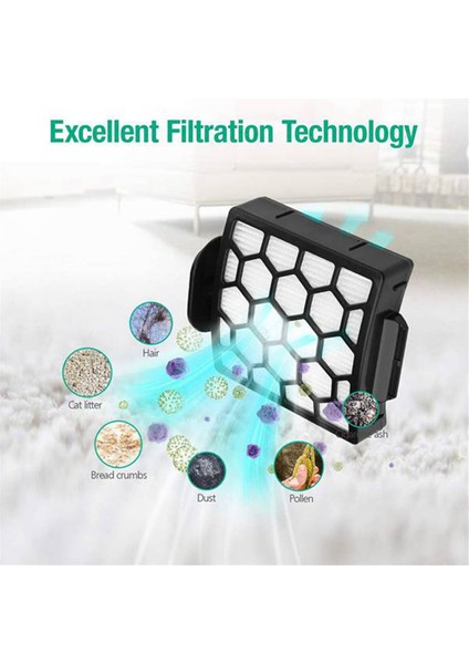 Navigator ZU62,ZU60,PET Plus NV251,NV255,SWIVEL Pro NV150,NV151,1238FT60,1239FT60 Için Hepa Filtreleri Yedeği (Yurt Dışından) modelleri