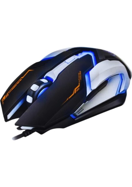 Dex Gaming Oyun Mouse Renk Değiştiren Işıklı Profesyonel Mouse E-Sport Işıklı Oyuncu Faresi Profesyonel