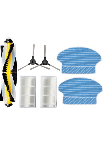 Yedek 780T 790T Robotlu Süpürge Yedek Parça Ana Yan Fırça Hepa Filtre Paspas Bezi Aksesuarları (Yurt Dışından)