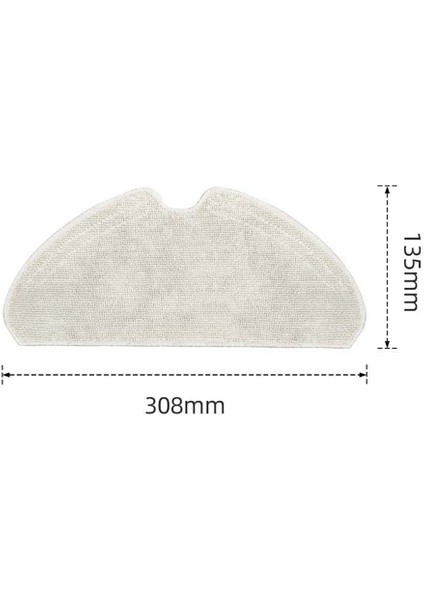 D10S/D10S Pro Aksesuarları Robotlu Süpürge Ana Yan Fırça Hepa Filtre Paspas Bezi Yedek Yedek Parça (Yurt Dışından) fırsatları