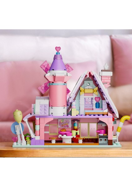 Orman Peri Masalı Şeker Evi Kahve Evi Kız Modeli Montajlı Oyuncak (Yurt Dışından) modelleri