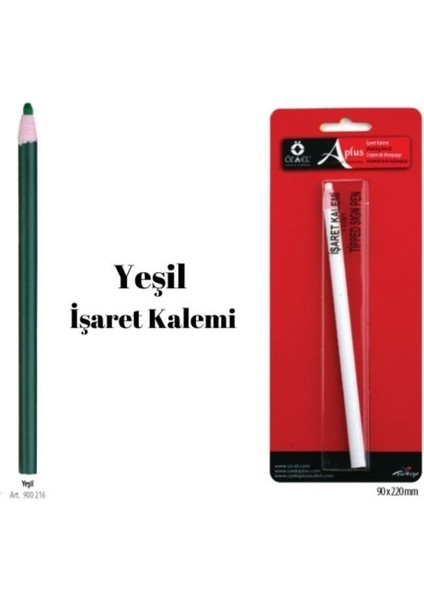 Yeşil Terzi İpli Kumaş Işaretleme Kalemi 17 cm 900 216