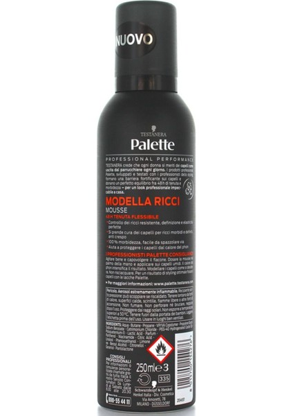 Modella Rıccı Mousse Kıvırcık Saçlar Için Saç Köpüğü