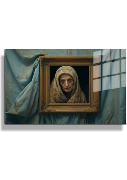 Popart Digital Sanatlar,3d Dekoratif Baskı Yatay Cam Tablo 08