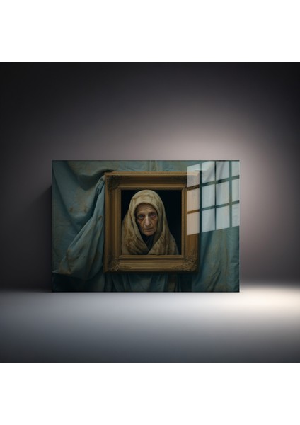 Popart Digital Sanatlar,3d Dekoratif Baskı Yatay Cam Tablo 08